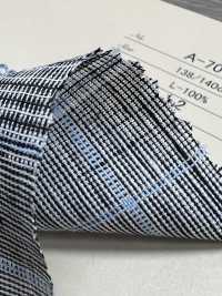 A-7069 Lino 100% Glen Check[Fabrica Textil] ARINOBE Subfoto