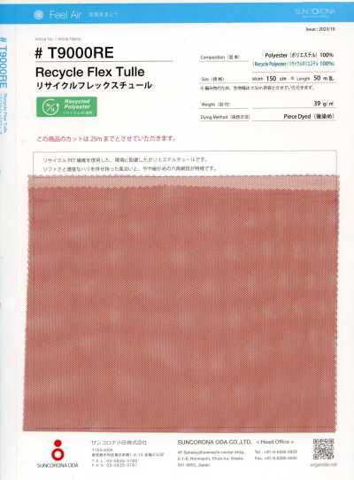 T9000RE Tul flexible reciclado