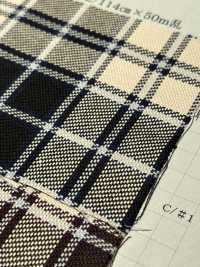MT015 Tartán De Algodón[Fabrica Textil] Textil Yoshiwa Foto secundaria