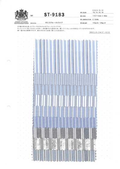 ST-9183 80/2 raya azul