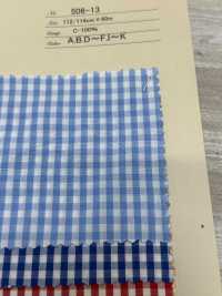 506-13 Popelín De Algodón Vichy Cuadros[Fabrica Textil] ARINOBE CO., LTD. Foto secundaria