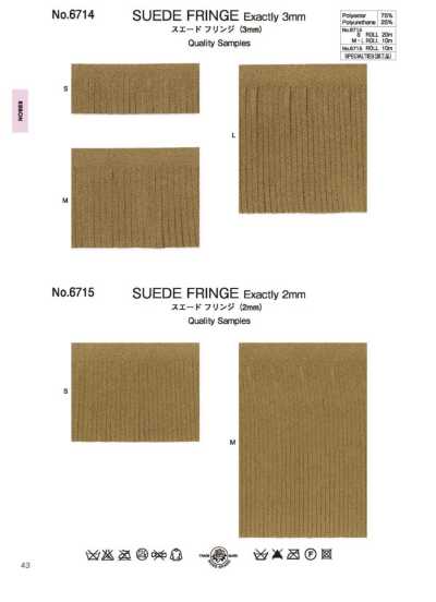 6714 Fleco de ante (3 mm)