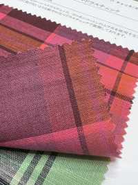 35479 Césped De Losa De Algodón Teñido Con Hilo Madras Check[Fabrica Textil] SUNWELL Foto secundaria