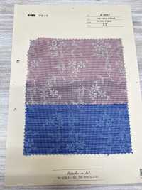 A-8067 Impresión Del Estilo Del Bordado[Fabrica Textil] ARINOBE CO., LTD. Foto secundaria