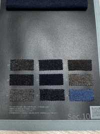 1010861P NUEVO Jersey Mouline De Lana/algodón Pinhead[Fabrica Textil] Takisada Nagoya Foto secundaria