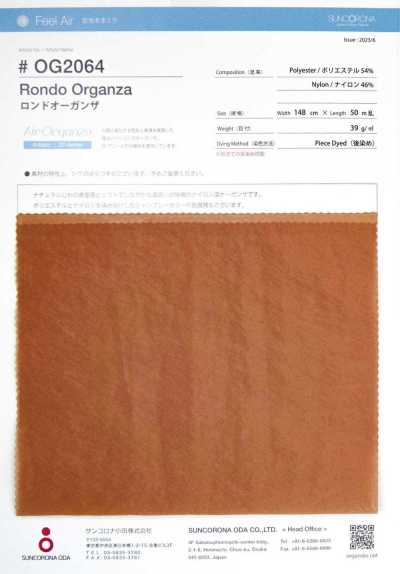 OG2064 Organdí Rondo