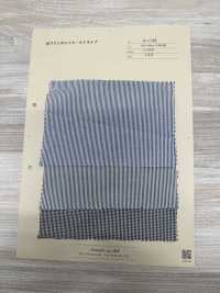 A-1736 Popelina Cuadros Raya[Fabrica Textil] ARINOBE CO., LTD. Foto secundaria