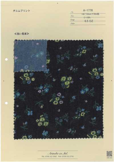 A-1776 Estampado de mezclilla