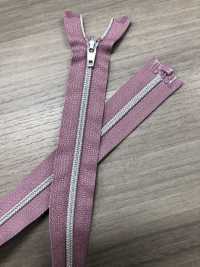 3CMOR-EL-SIL1 Cremallera En Espiral METALLION® Tamaño 3 Plateada Abierta YKK Subfoto