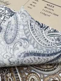 4223 SEVENBERRY® 200 Piezas De Tela Ancha Con Estampado Vintage De Cachemira[Fabrica Textil] VANCET Subfoto