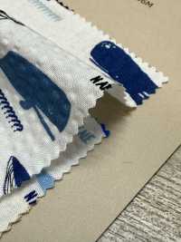 82158 SEVENBERRY® Ripple Cross The Sea Es La Ballena Romántica De Un Hombre[Fabrica Textil] VANCET Subfoto