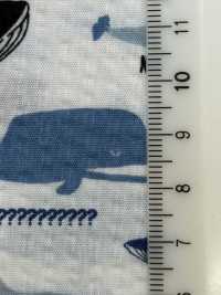 82158 SEVENBERRY® Ripple Cross The Sea Es La Ballena Romántica De Un Hombre[Fabrica Textil] VANCET Subfoto