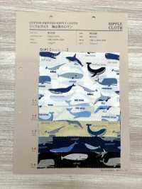 82158 SEVENBERRY® Ripple Cross The Sea Es La Ballena Romántica De Un Hombre[Fabrica Textil] VANCET Subfoto