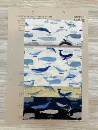 82158 SEVENBERRY® Ripple Cross The Sea Es La Ballena Romántica De Un Hombre[Fabrica Textil] VANCET Subfoto