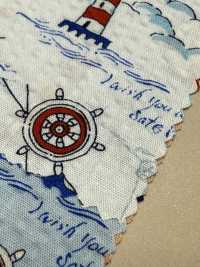 82160 SEVENBERRY® Ripple Cross The Sea Es Un Romance Masculino Con Motivo Marino[Fabrica Textil] VANCET Subfoto