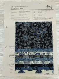 83045 SEVENBERRY® Tela De Hilo Desigual Tela Japonesa Crisantemo Pequeño[Fabrica Textil] VANCET Subfoto