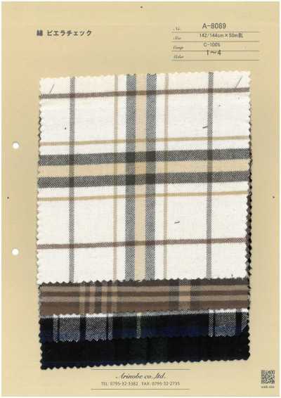 Cuadros Viyella de algodón