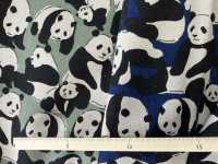 850406 Lino Lino Lona Animal Panda[Fabrica Textil] VANCET Foto secundaria