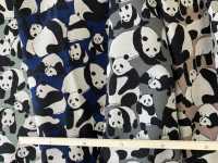 850406 Lino Lino Lona Animal Panda[Fabrica Textil] VANCET Foto secundaria