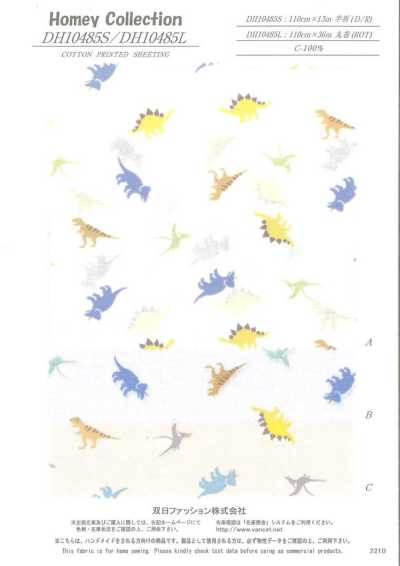 DH10485L Homie (Estampado de dinosaurios)