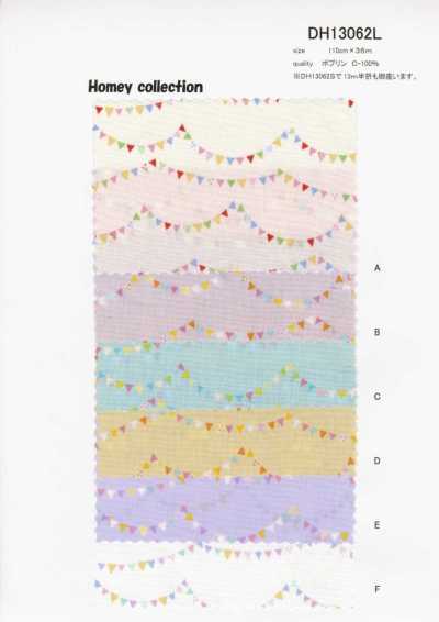 DH13062S Tejido para camisas Homy (Garland) medio plegado