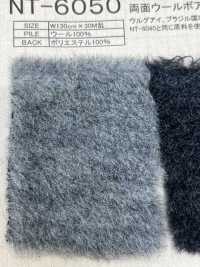 NT-6050 Piel Artesanal [boa De Lana De Doble Cara][Fabrica Textil] Industria De La Media Nakano Foto secundaria