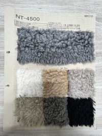 NT-4500 Piel Artesanal [oveja Bicolor][Fabrica Textil] Industria De La Media Nakano Foto secundaria