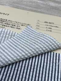 AN-9277 Top Seersucker Rayas[Fabrica Textil] ARINOBE CO., LTD. Foto secundaria
