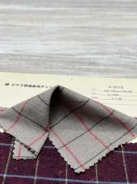 A-8118 Cuadros Viyella De Algodón Difuso De Doble Cara[Fabrica Textil] ARINOBE CO., LTD. Foto secundaria