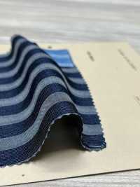 A-1775 Dobby Tencel Índigo[Fabrica Textil] ARINOBE CO., LTD. Foto secundaria