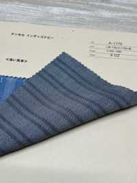 A-1775 Dobby Tencel Índigo[Fabrica Textil] ARINOBE CO., LTD. Foto secundaria