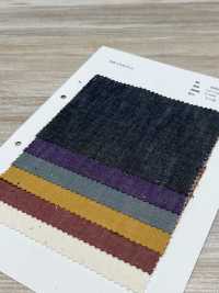 8429 Mezclilla De Hilo Desigual Desigual Teñida Con Hilo[Fabrica Textil] ARINOBE CO., LTD. Foto secundaria