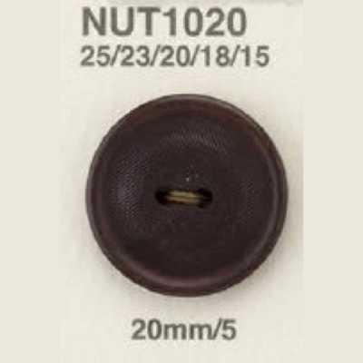 NUT1020 Botón de nuez de 2 agujeros