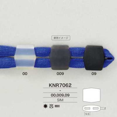 KNR7062 Herrajes para cordón de silicona