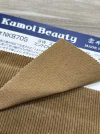NKB705 Procesamiento De Entropía De Pana De Pantalones 9W (Teñido De Sulfuro)[Fabrica Textil] Kumoi Beauty (Pana De Terciopelo Chubu) Foto secundaria