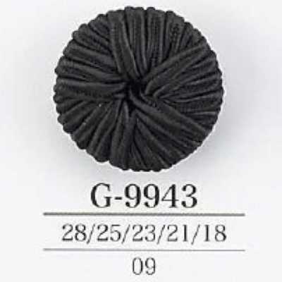 G9943 Botón de resina de nailon/cordón con vástago de túnel