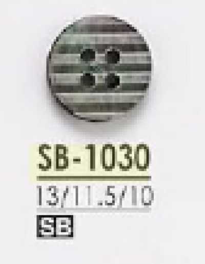 SB1030 Botón de concha de nácar negro de cuatro agujeros