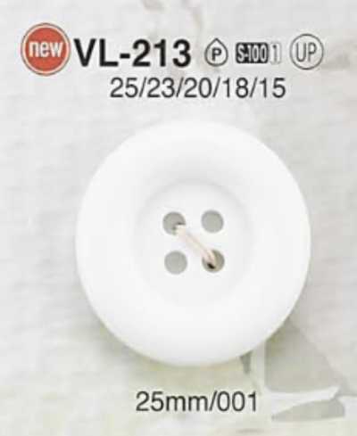 VL213 Botón de resina de poliéster de 4 orificios
