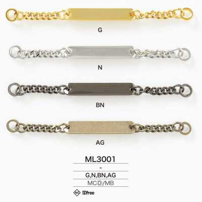 ML3001 Colgador para cuello de fundición a presión/latón