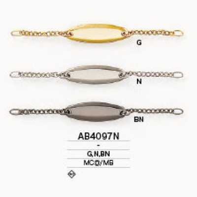 AB4097N Colgador de cuello de fundición a presión/latón