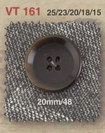 VT161 Botón de resina de poliéster de 4 agujeros