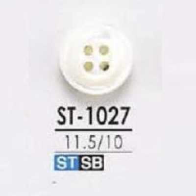 ST1027 Botón de concha Takase de 4 agujeros