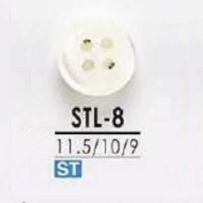 STL8 Botón de concha Takase de 4 agujeros