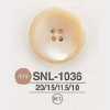SNL1036 Botón de 4 agujeros de concha Takase