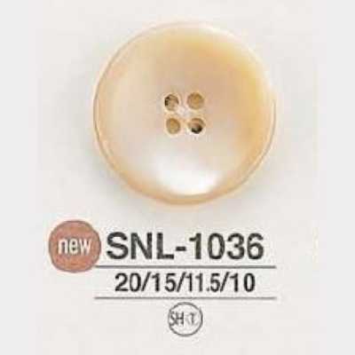 SNL1036 Botón de 4 agujeros de concha Takase