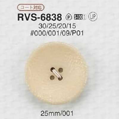 RVS6838 Botón de resina de poliéster de 4 agujeros