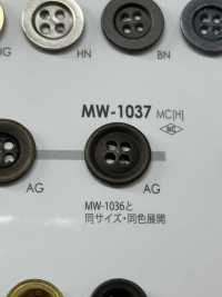 MW1037 Botón De Metal De 4 Agujeros De Alta Calidad IRIS Subfoto