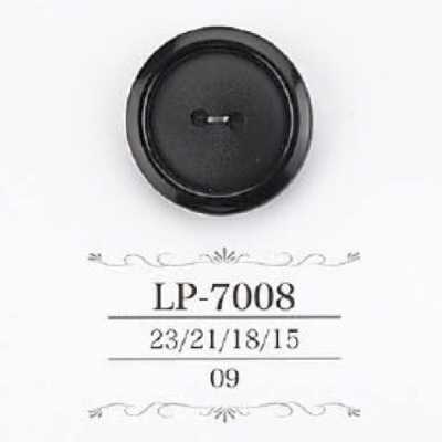 LP7008 Botón de resina de caseína de dos agujeros