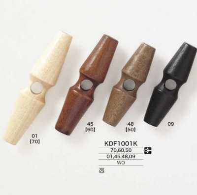 KDF1001K Botón duffel de madera