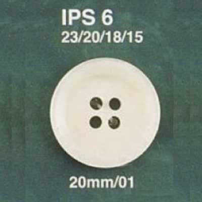 IPS6 Botón de resina de poliéster de 4 agujeros